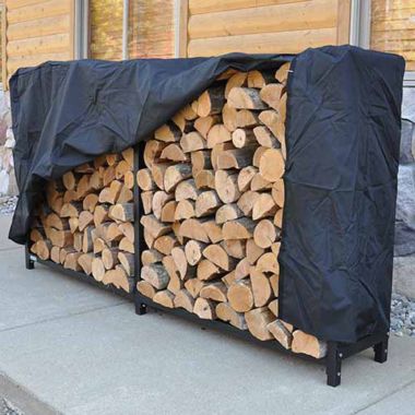 WoodEze 1/2 Face Cord Expandable Heavy Duty Firewood Rack. View a larger version of this product image.