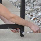 Alternate image 3 for WoodEze 1/2 Face Cord Expandable Heavy Duty Firewood Rack