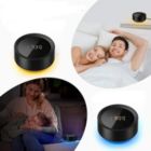 Alternate image 1 for Letsfit Noise Machine with Alarm Clock Full Touch Control, Sleep Sound Machine for Home and Office - SP1 - Black