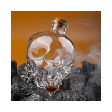 godinger skull decanter