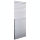 Alternate image 1 for Linen Avenue Custom Cordless Day/Night Cellular Shade, 48 W x 48 H Crystal