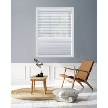 Linen Avenue Custom Cordless Day/Night Cellular Shade, 48 W x 48 H Crystal. View a larger version of this product image.