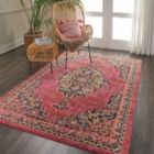 Alternate image 3 for Nourison Passionate PST01 Pink/Navy/Orange Indoor Area Rug - 5'3 x 7'3