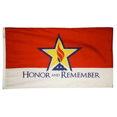 Annin Honor and Remember 2ft x 3ft Nylon Flag. View a larger version of this product image.