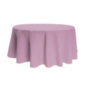 Fabric Textile Products, Inc. Round Tablecloth, 100% Polyester, 90" Round, Camelia