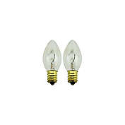 Sienna Pack of 2 Candelabra Electric Candle C7 Replacement Light Bulb - 5 Watts