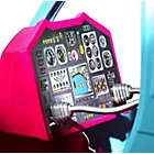 Alternate image 3 for Barbie Helicopter, Pink and Blue with Spinning Rotor
