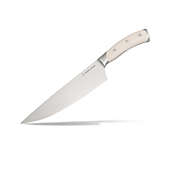Dura Living Elite Series 8 Inch Stainless Steel Chef Knife, Cream