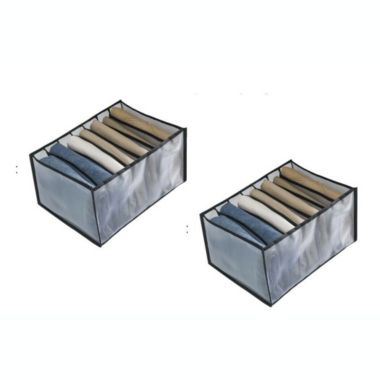 Tika 2 Foldable Drawer Organizer Closet Storage Box. View a larger version of this product image.