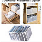 Alternate image 2 for Tika 2 Foldable Drawer Organizer Closet Storage Box