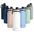 Alternate image 0 for BOZ Stainless Steel Water Bottle XL - Ivory (1 L / 32oz) Wide Mouth, BPA Free, Vacuum Double Wall Insulated…