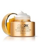 Alternate image 0 for GLO24K Hydrating and Lifting Mask with 24k Gold, Aloe Vera, Peptides, & Vitamins For Hydration Boost and Lifting Effect  - Made In The USA