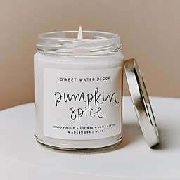 Sweet Water Decor Pumpkin Spice Soy Candle