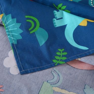 MarCielo 100% Kids Cotton Bed Sheet Full Size Dinosaur Bed Sheet Set For Boys Girls Bunk Bed. View a larger version of this product image.