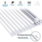 Alternate image 2 for Zulay Kitchen Multipurpose Roll Up Sink Drying Rack Medium - Grey 17in.