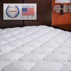 Alternate image 0 for Slickblue King size Plush Bamboo Baffle Box Stitch Mattress Pad / Topper