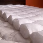 Alternate image 1 for Slickblue King size Plush Bamboo Baffle Box Stitch Mattress Pad / Topper