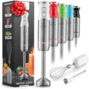 Zulay Kitchen Immersion Hand Blender - White 500W