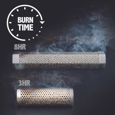 Kona 12" Smoker Tube - Wood Chips or Pellets - 20 Gauge Stainless Steel. View a larger version of this product image.