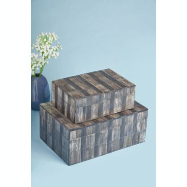 GAURI KOHLI Madison Decorative Boxes, Set of 2. View a larger version of this product image.
