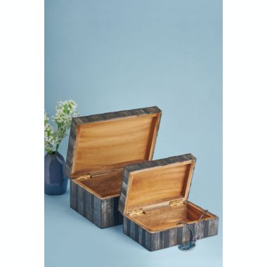 GAURI KOHLI Madison Decorative Boxes, Set of 2. View a larger version of this product image.