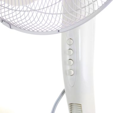 Impress Handi-Fan 16 Inch Oscillating Stand Fan in White. View a larger version of this product image.