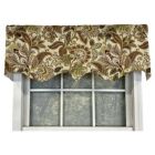 Alternate image 1 for RLF Home Valdosta Regal Valance All Season Super Soft Vintage 3" Rod Pocket 50W x 17L