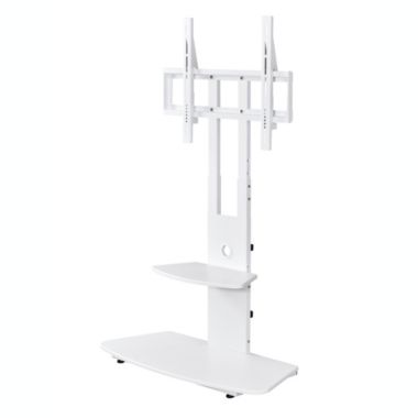 Proman Products Home Indoor Decorative Macro TV Stand, White. View a larger version of this product image.