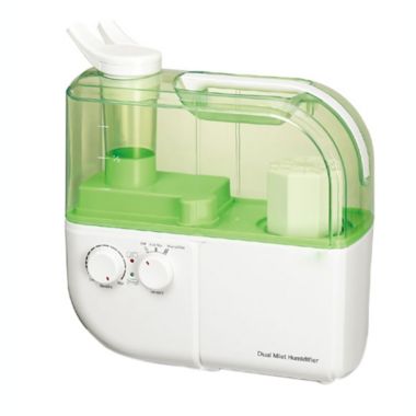 Sunpentown Home Living Room Appliance Dual-Mist Ultrasonic Humidifier Warm And Cool - Green. View a larger version of this product image.