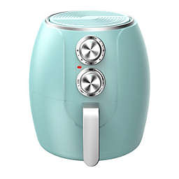 Brentwood 3.2 Quart Electric Air Fryer with Timer and Temp Control- Turquoise