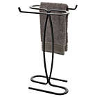 Alternate image 3 for mDesign Metal Hand Towel Holder Stand for Bathroom Vanity Countertop