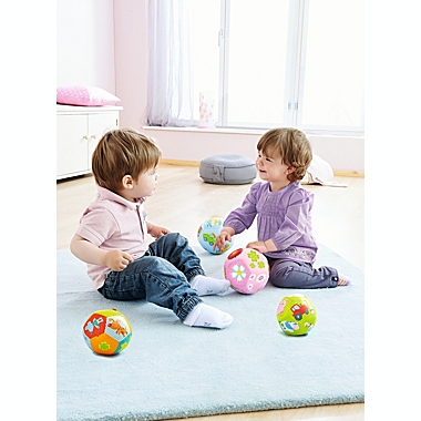 HABA Baby Ball Animal Friends 4.5 for Babies 6 Months and Up 