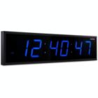 Alternate image 0 for Ivation Huge Large Big Oversized Digital LED Clock - Shelf or Wall Mount (24 Inch - Blue)