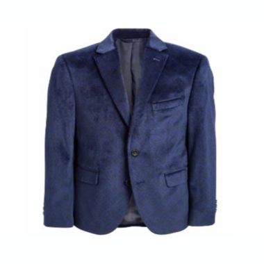 Ralph Lauren Big Boy's Classic Fit Sport Coat Blue Size 18-R. View a larger version of this product image.