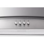 Alternate image 2 for Whirlpool 36 inch Stainless Curved Glass Wall Mount Canopy Range Hood