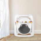 Alternate image 1 for Babyjoy Baby Walker Adjustable Height Removable Toy Wheels Folding Portable 3 Colors