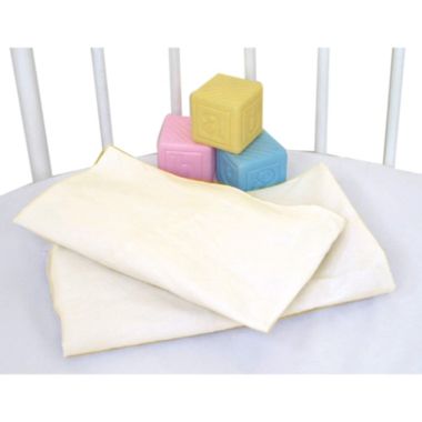 Badger Basket Co. ECRU Fitted Bassinet Sheets for ELEGANCE Bassinets (Set of 2). View a larger version of this product image.