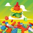 Alternate image 1 for Mega Construx Wonder Builder 140 pcs Building Tube, Building Toys for Kids (70 Pieces)