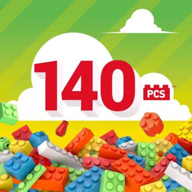 Mega Construx Wonder Builder 140 pcs Building Tube, Building Toys for Kids (70 Pieces). View a larger version of this product image.