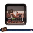 Alternate image 2 for Baker's Secret Square Pan 9.4", Cake Pan Nonstick Coating, Heavy Gauge Carbon Steel, Dark Gray, Baking Essentials, Advanced Collection