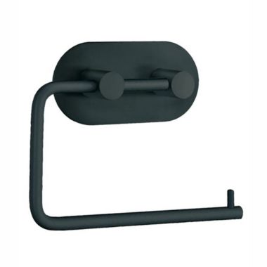 Smedbo Euro Toilet Paper Holder Black Self Adhesive BB1097. View a larger version of this product image.