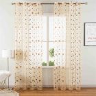 Alternate image 1 for Dolce Mela Home Decorative Window Sheer Curtain Panel, Marseille