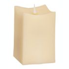 Alternate image 0 for Melrose Decorative Simplux Squared Candle W/Moving Flame (Set Of 2) 3.5"Sq X 5"H