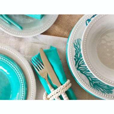 Marine Business Harmony 17 Piece Melamine Tableware Set and Basket (Service for 4). View a larger version of this product image.