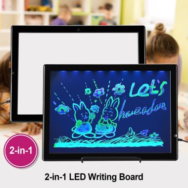 AGPtek Digital Writing Pad Magnetic Dry Erase Board (12.8 x 9.5inch) with Marker Pens & Stand. View a larger version of this product image.