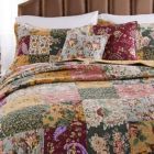 Alternate image 2 for Greenland Home Fashion Antique Chic Quilt And Sham Bonus Set - 5 - Piece - King 105x95", Multi