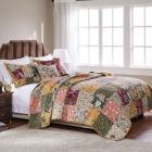 Alternate image 3 for Greenland Home Fashion Antique Chic Quilt And Sham Bonus Set - 5 - Piece - King 105x95", Multi