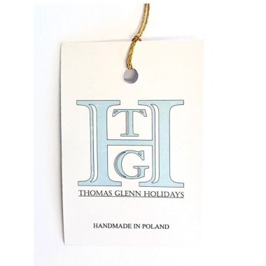 De Stijl Mid Century Design Ball Polish Glass Christmas Ornament by Thomas Glenn. View a larger version of this product image.