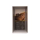 Alternate image 0 for Baker's Secret 4x Mini Loaf Pan Set 6", Non-stick Aluminized Steel, Mini Cake and Bread Pan, Silver, Superb Collection