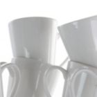 Alternate image 3 for Elama Holt 12 Piece 10 Ounce Porcelain Mug Set in White